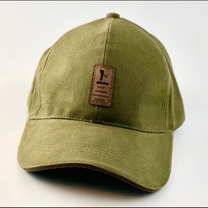 New Cap with leather patch detail